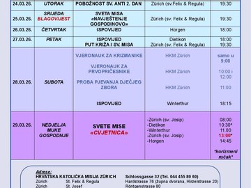 Liturgijski kalendar